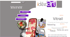 Desktop Screenshot of idee-art.com